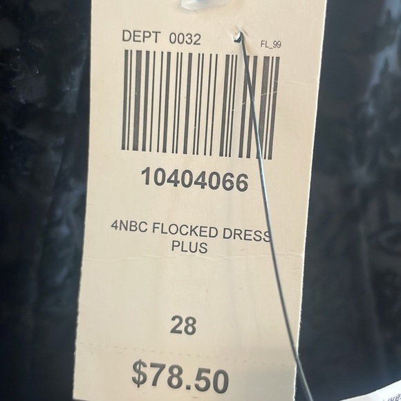 New with tags! Disney Nightmare before Christmas dress. PLUS size. Sexy, goth - Picture 11 of 11